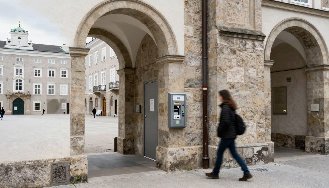 Salzburg beendet Gratis-Pissoirs und erhöht Toilettengebühren für die Innenstadt