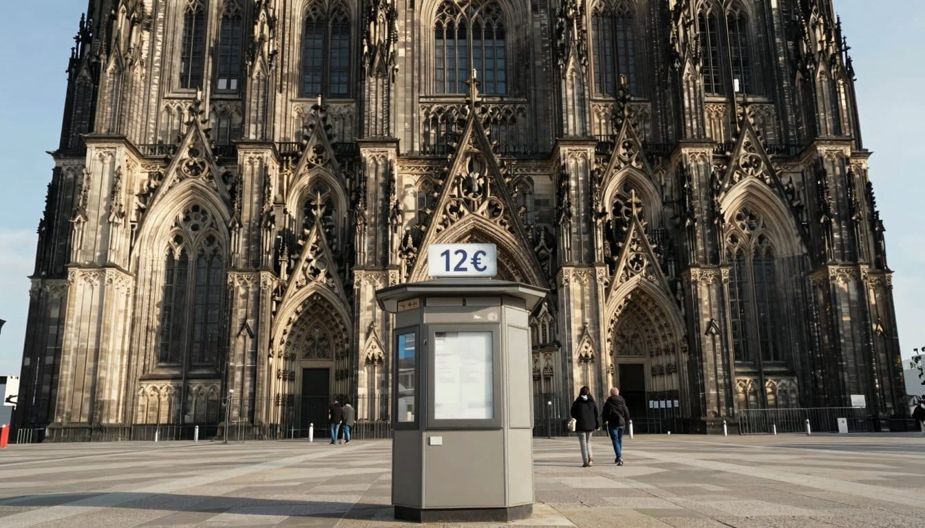 Kölner Dom führt als erste katholische Kirche in Deutschland Eintrittspreis ein