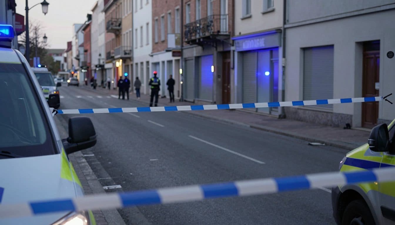 Bewaffneter Mann in Dresden-Friedrichstadt festgenommen – Polizeieinsatz mit Schusswaffengebrauch