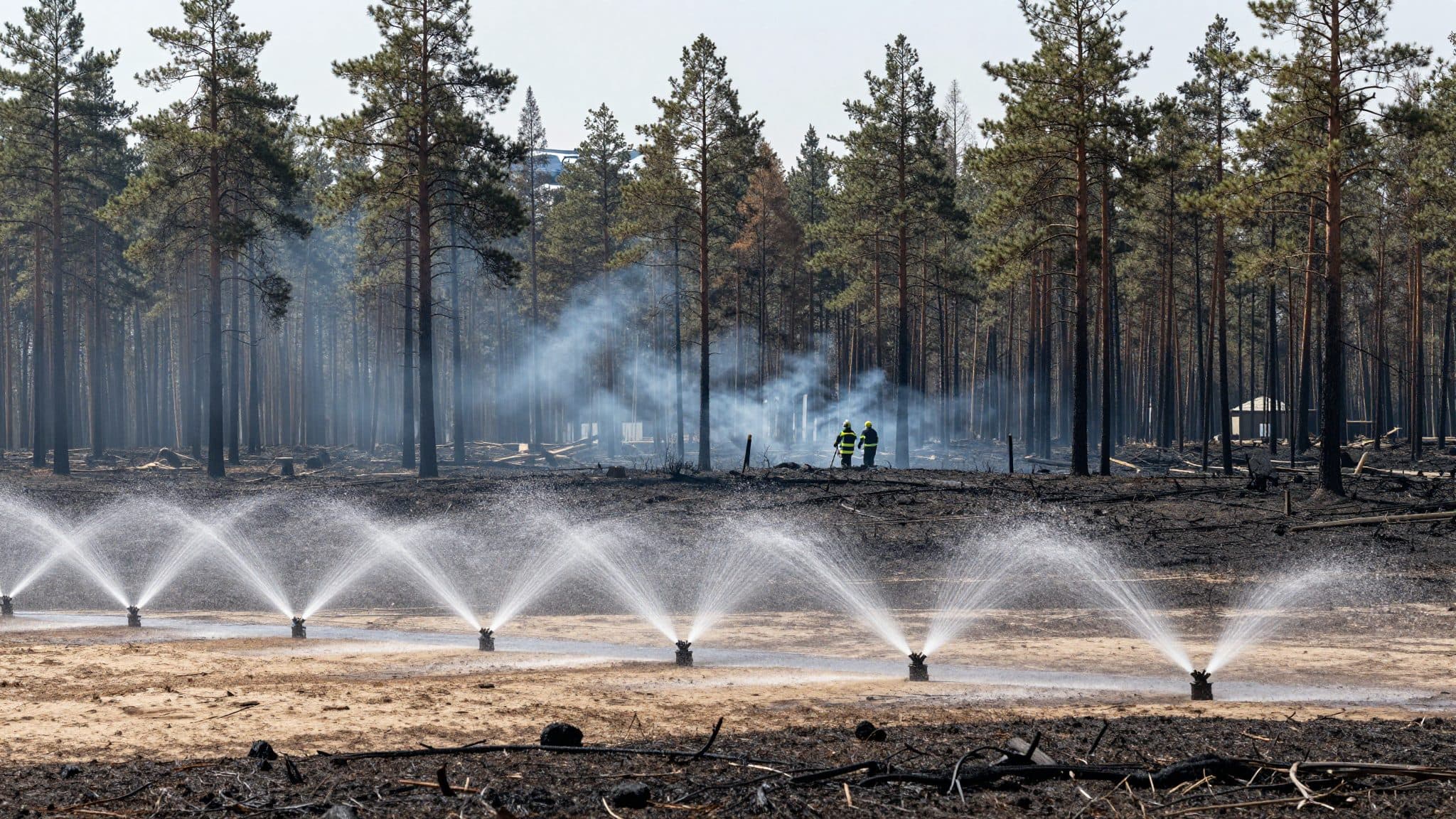 Waldbrand im Nationalpark Müritz breitet sich weiter aus – Einsatzkräfte kämpfen gegen 388 Hektar Flammen