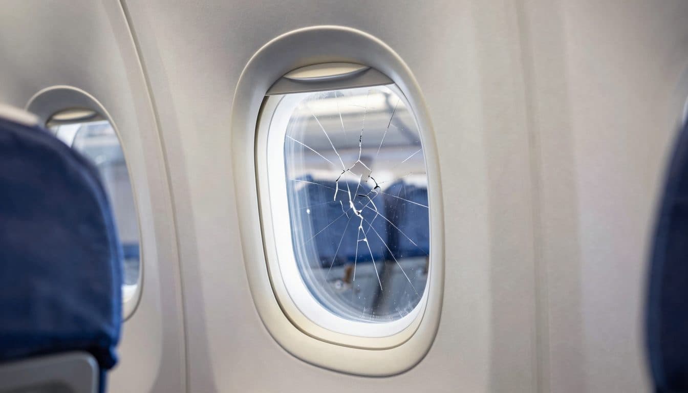 Kabinenfenster bricht bei Ryanair-Flug: Passagier wird teilweise aus dem Flugzeug gezogen