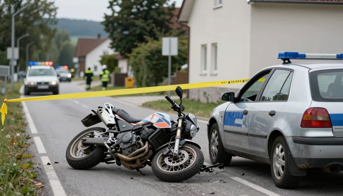 Motorradfahrer stirbt nach Kollision mit alkoholisierter Autofahrerin in Esternberg