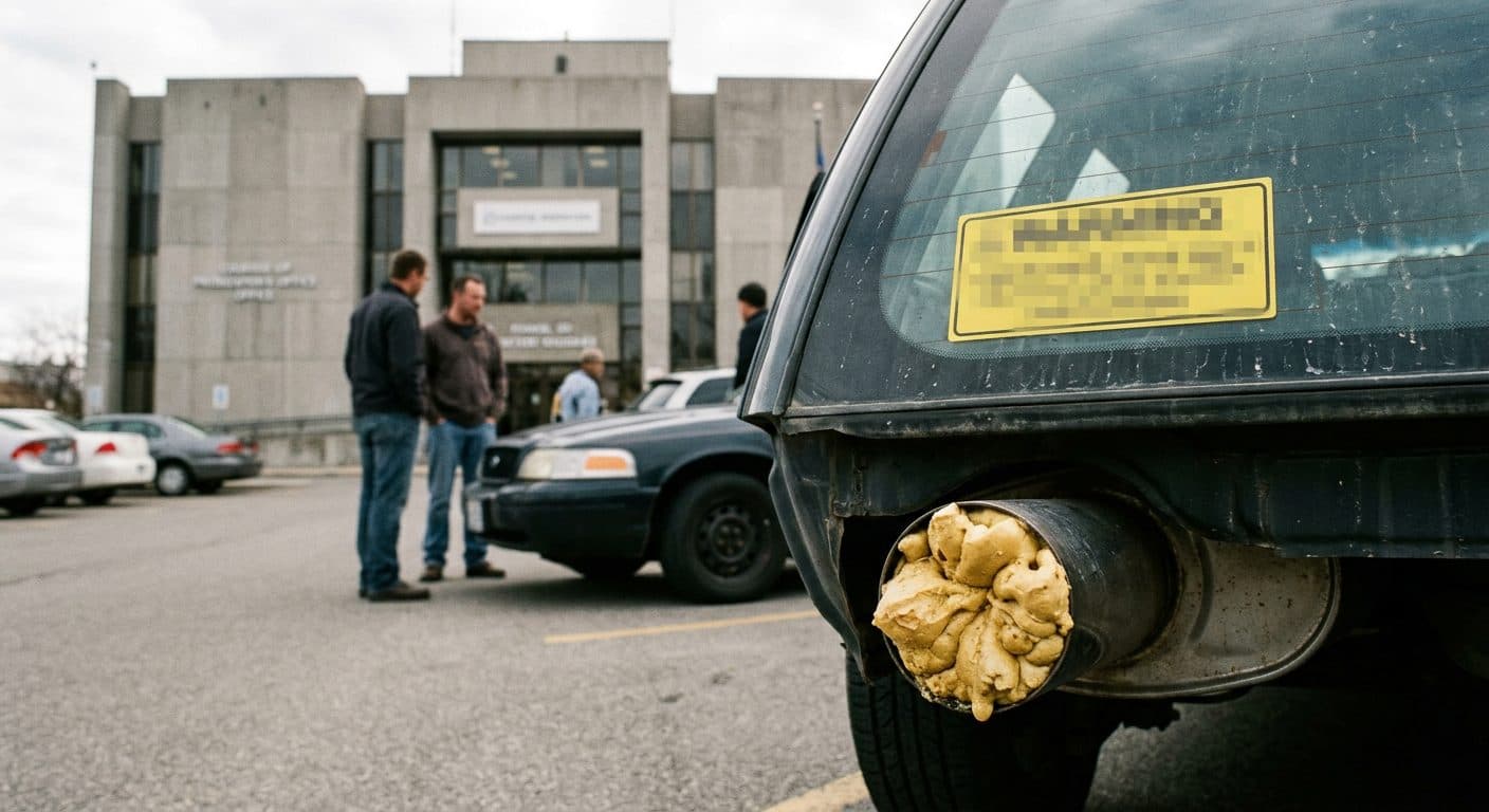 Bauschaum in Auspuffrohren: Anklage nach Sabotage-Serie vor Bundestagswahl