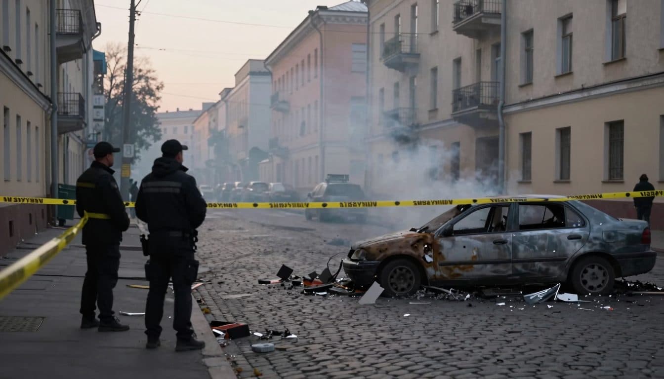 Explosion in St. Petersburg tötet ranghohen russischen Offizier