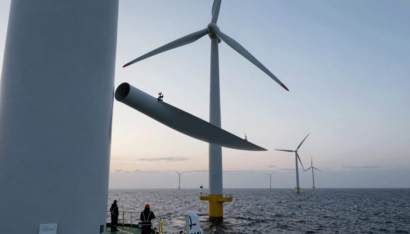 EnBW schließt Installation des Offshore-Windparks He Dreiht ab – größter deutscher Windpark vor der Nordsee