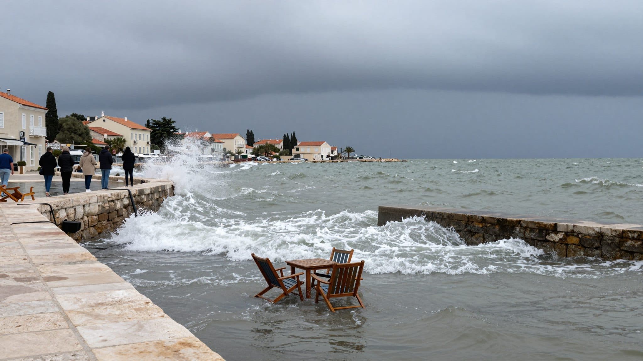 Meteotsunami trifft kroatische Küste: Mali Lošinj innerhalb weniger Minuten überflutet