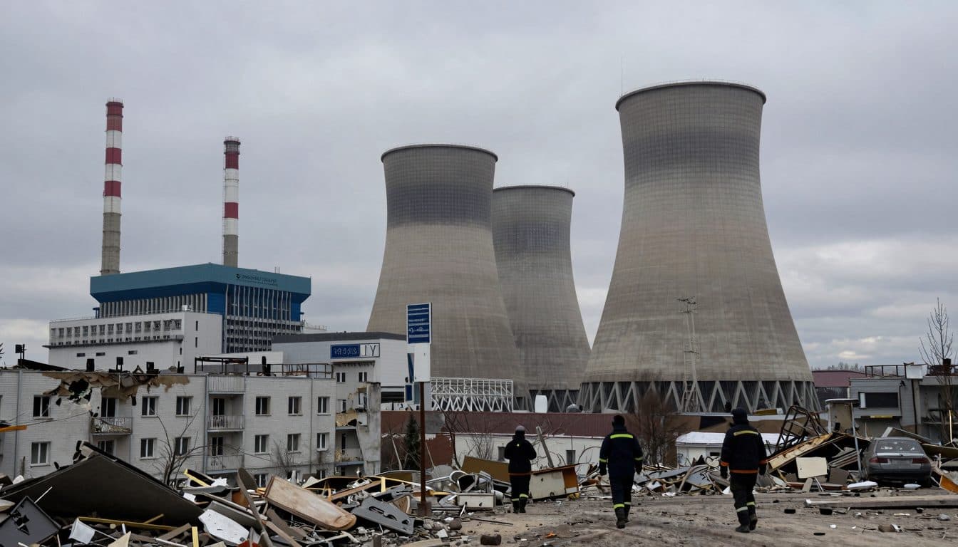 Tote bei ukrainischen Angriffen auf Enerhodar unweit des AKW Saporischschja