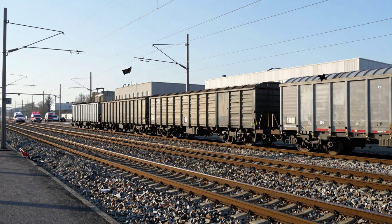 Stromschlag Bahnhof Simmering: 32-Jähriger auf Waggon