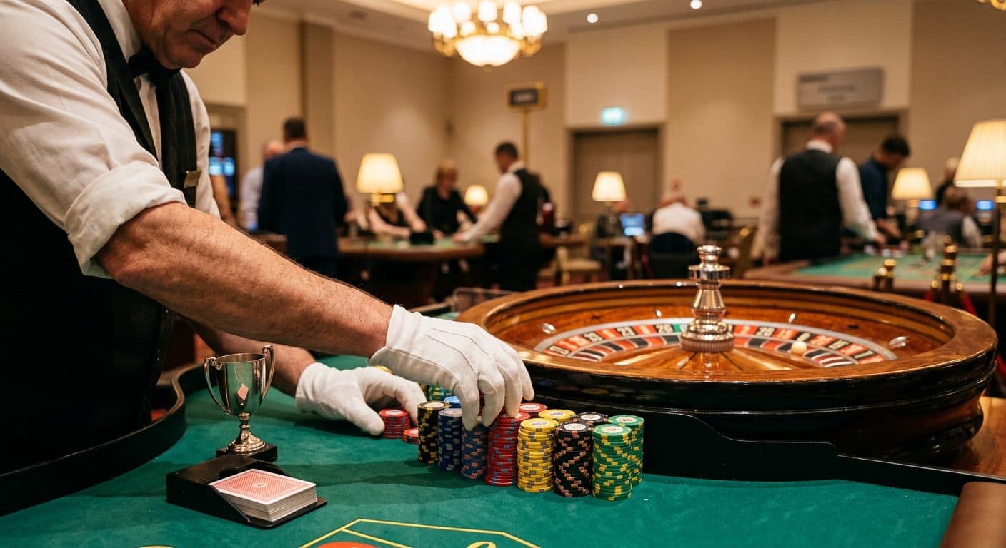 Temin Joguncic aus Baden-Baden ist bester Croupier Europas