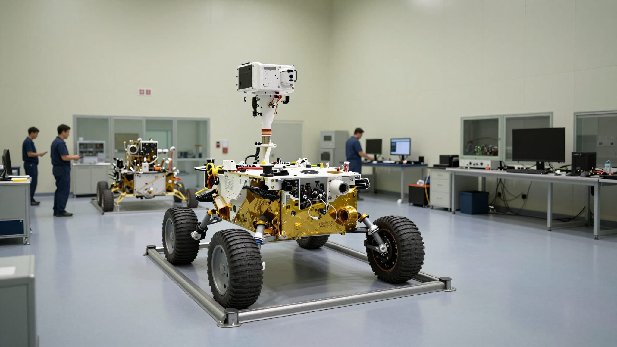 DLR-Rover "Idefix" startbereit für Mission zum Marsmond Phobos