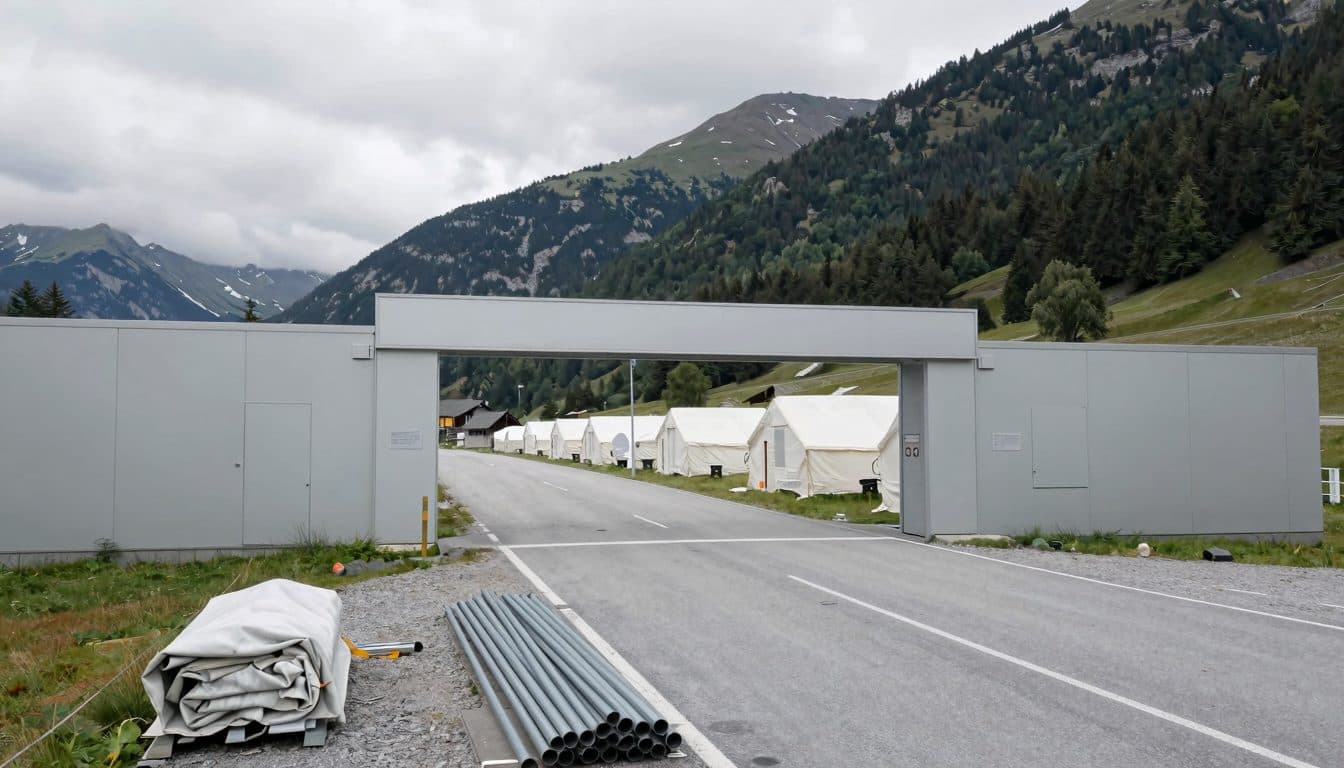 Kärnten lässt Grenzzelte bei Thörl-Maglern abbauen
