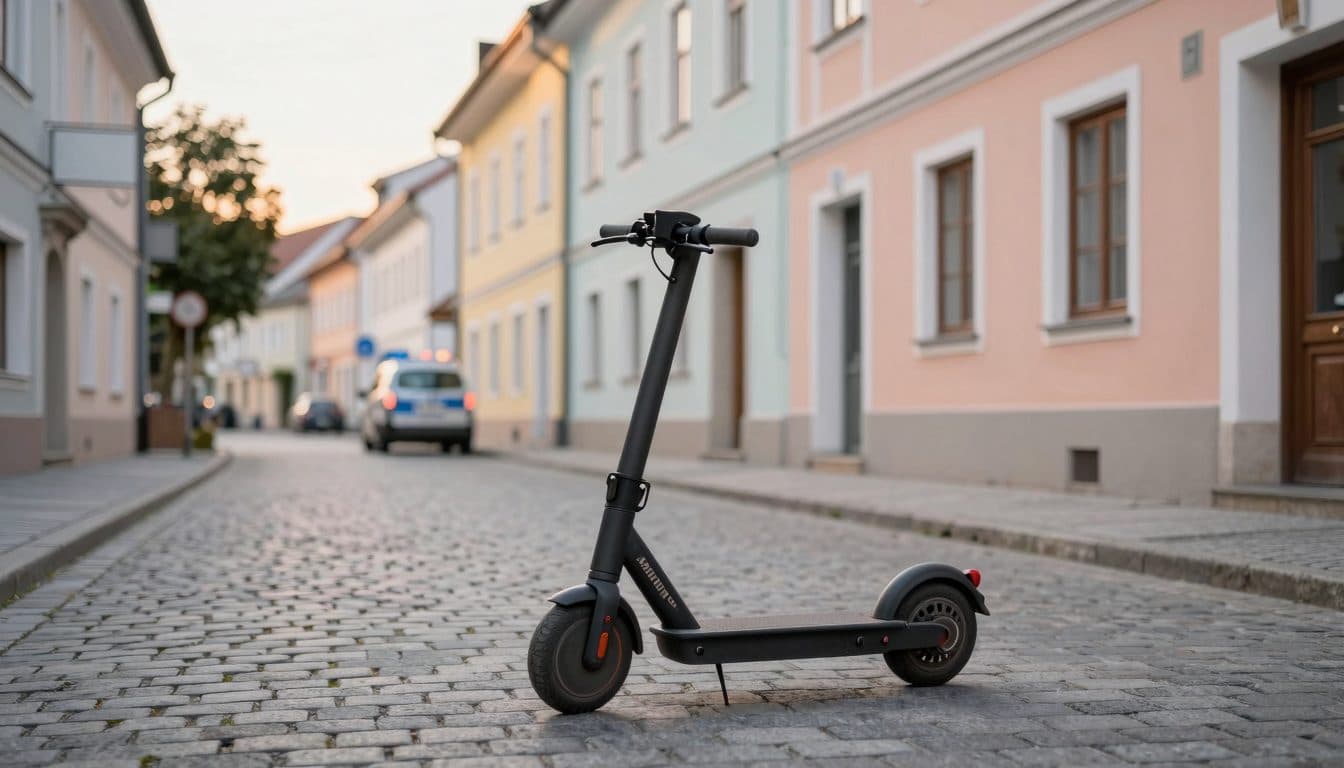 13-Jähriger flieht in Freistadt mit illegal schnell gemachtem E-Scooter vor der Polizei