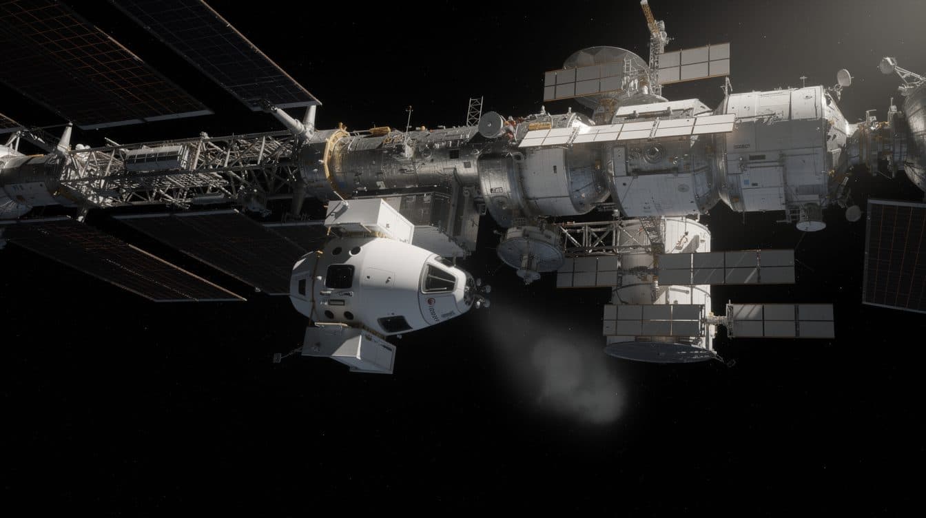 Luftlecks auf der ISS: Crew-12 muss zeitweise in Dragon-Kapsel ausweichen