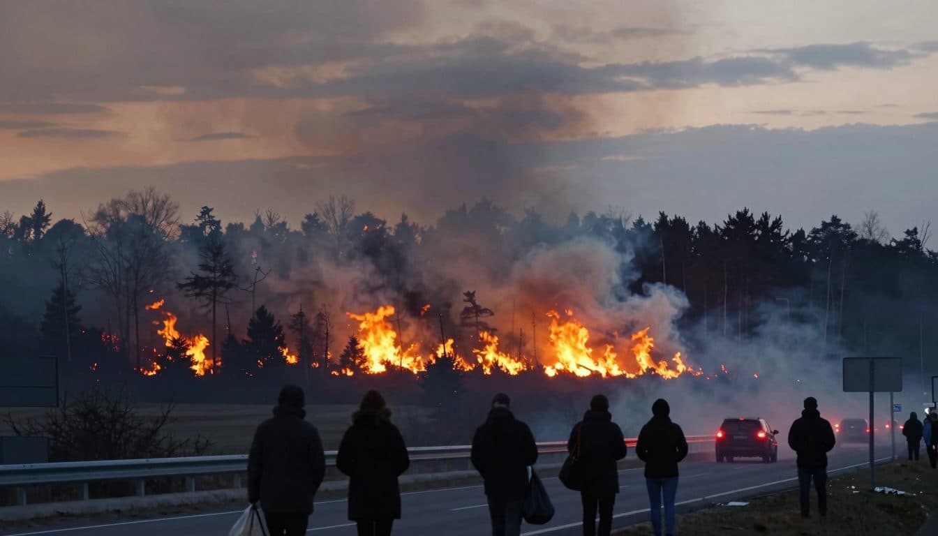 Waldbrand bei Fontainebleau: Behörden evakuieren mehr als 1.000 Menschen