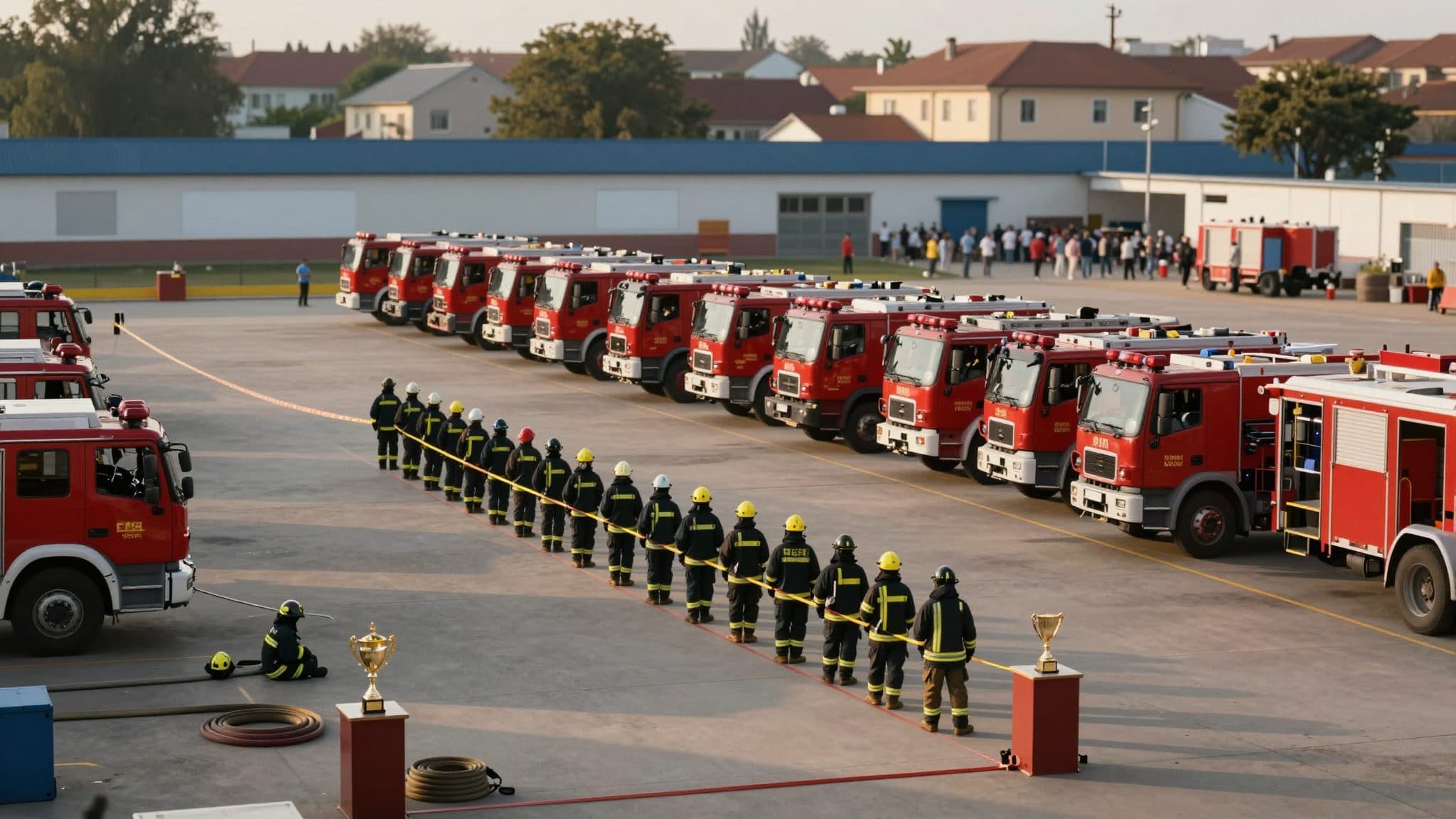 1.139 Bewerbsgruppen in Zistersdorf: Landesfeuerwehrwettkämpfe enden mit Fire-Cup