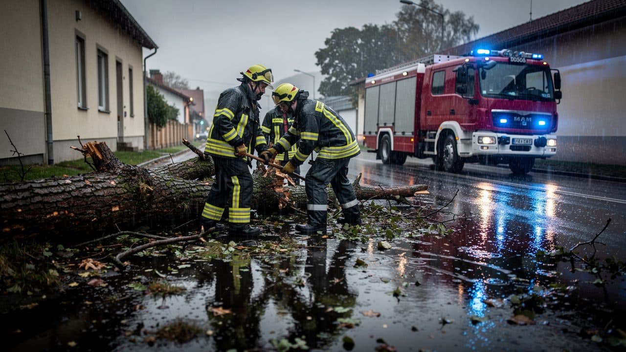 Unwetter in NÖ und Burgenland: Über 140 Feuerwehreinsätze nach heftiger Sturmfront