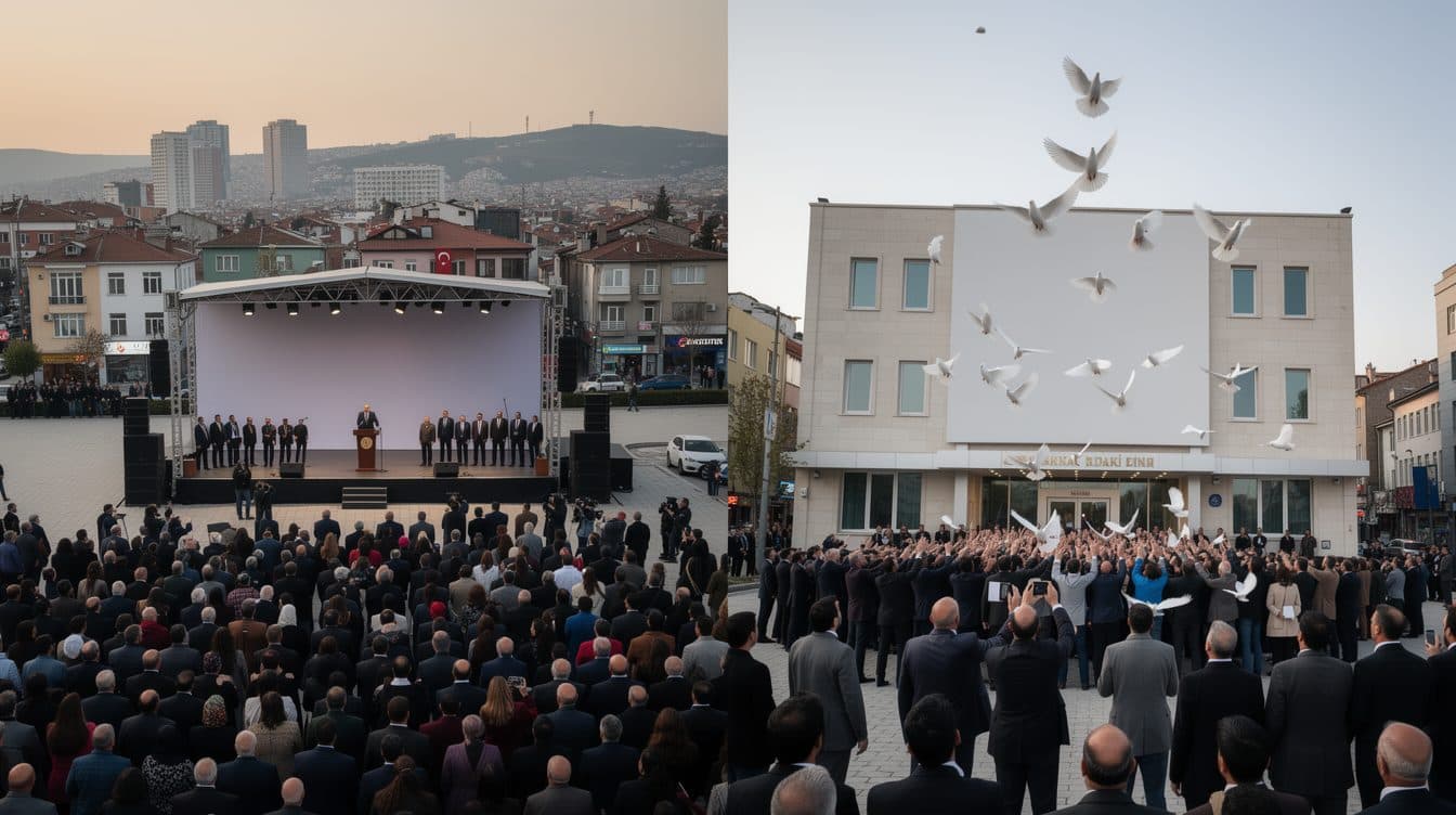 Machtkampf in der Türkei: Özel und Kilicdaroglu halten zeitgleiche Reden vor Anhängern