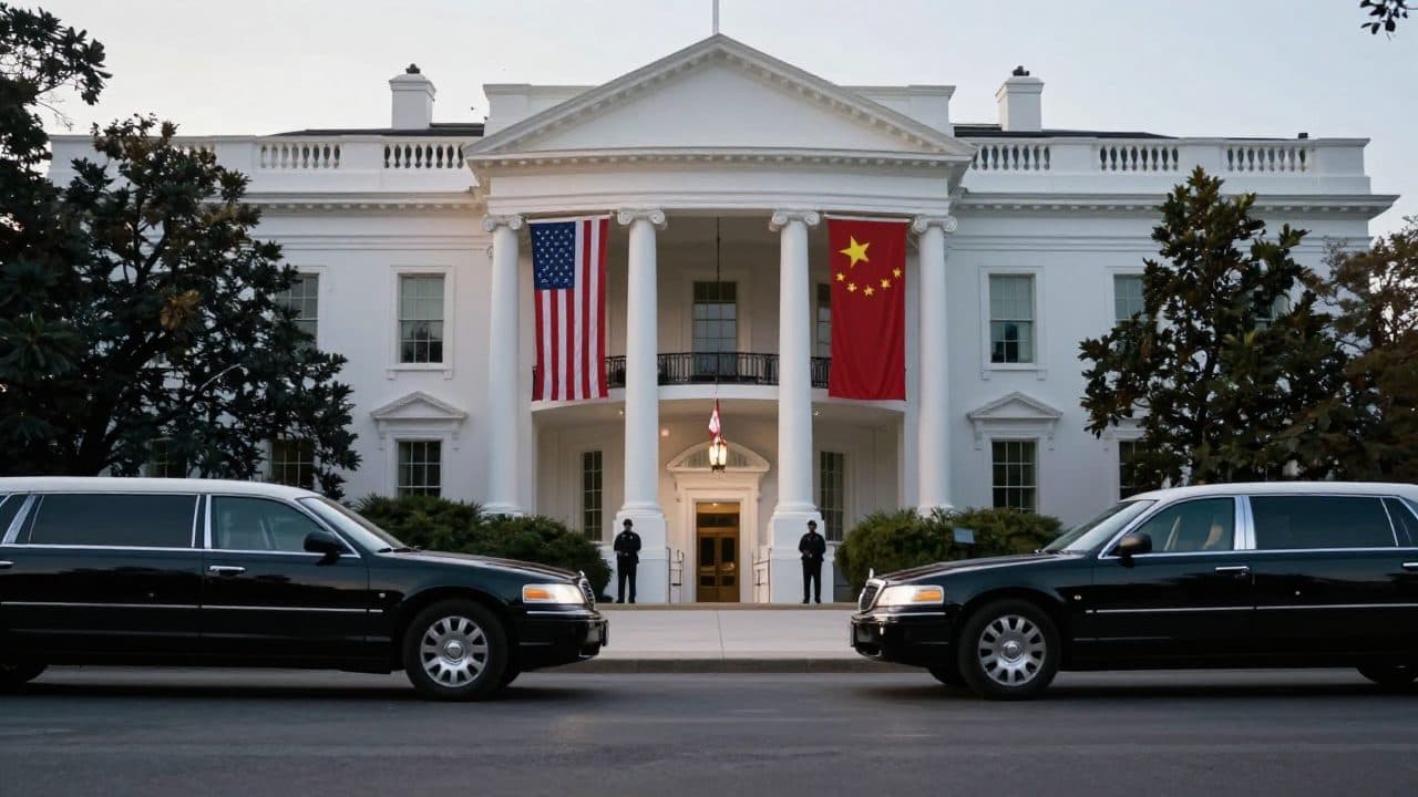 Trump empfängt Xi in Washington: Gespräche über Handel, KI und Taiwan