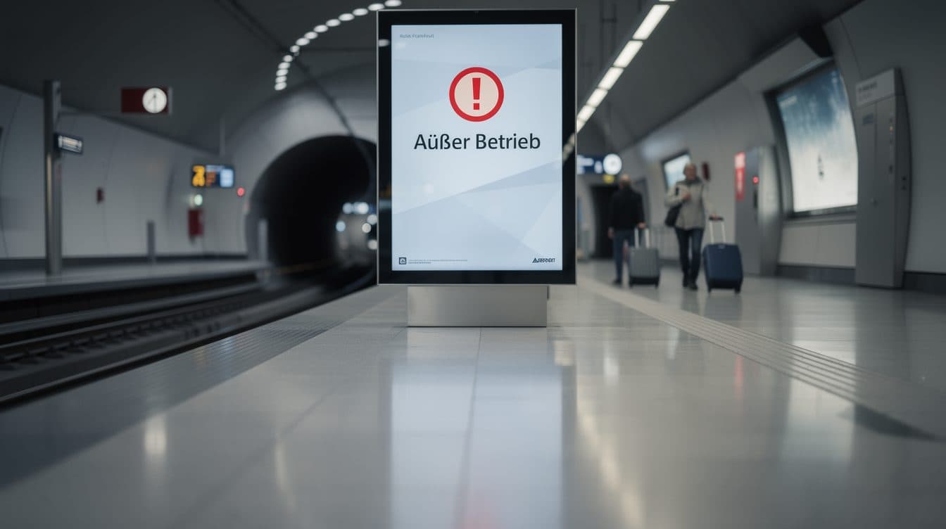 Technische Anpassungen nötig: Skyline-Bahn am Flughafen Frankfurt fällt wochenlang aus