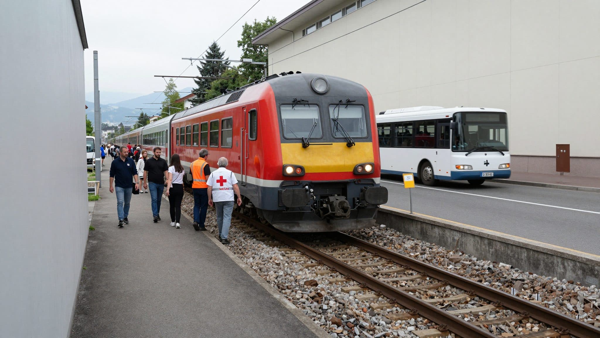 Railjet-Panne bei Schwechat: 250 Fahrgäste müssen auf freier Strecke evakuiert werden