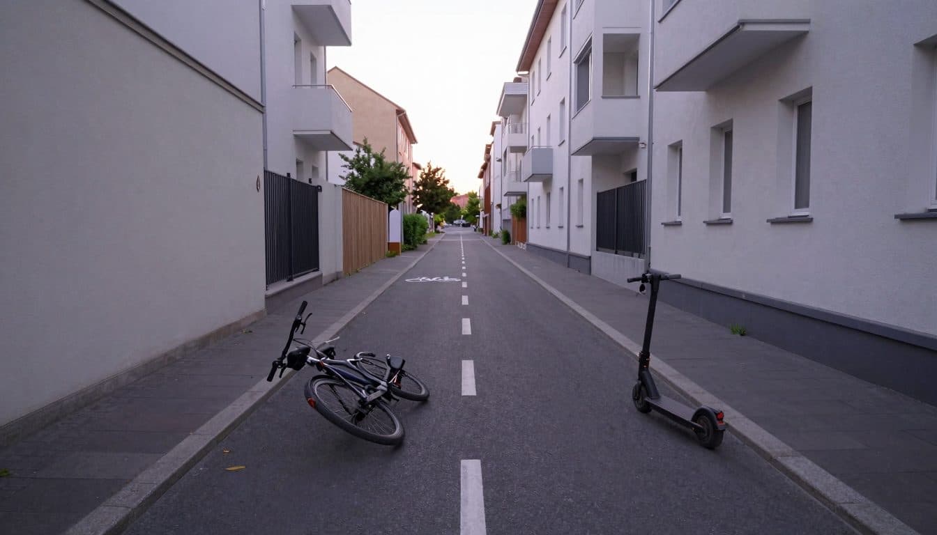 Zwei Kollisionen mit E-Scootern in Graz: Radfahrerinnen verletzt, Lenker flüchtig