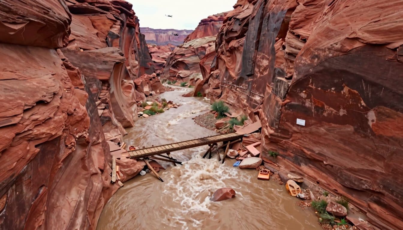 Mehr als 20 Personen nach Sturzflut im Grand Canyon vermisst gemeldet