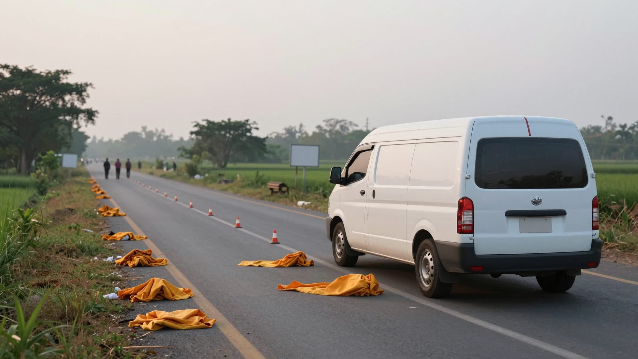 Acht tote Mönche bei Unfall mit Pick-up in Thailand – Elfjähriger unter Verdacht