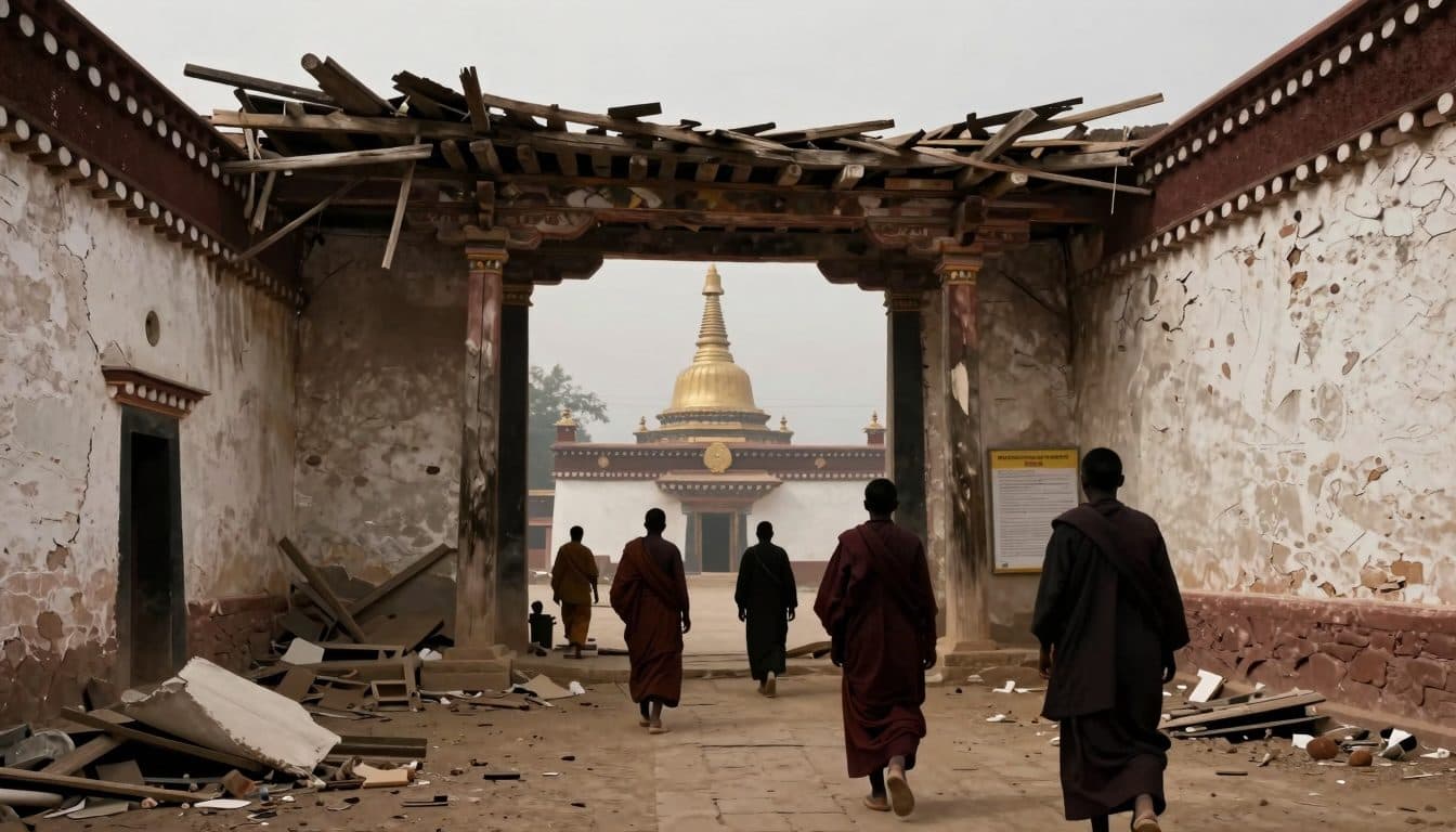 Luftangriff auf Kloster in Myanmar: 14 Tote und Dutzende Verletzte in Sagaing