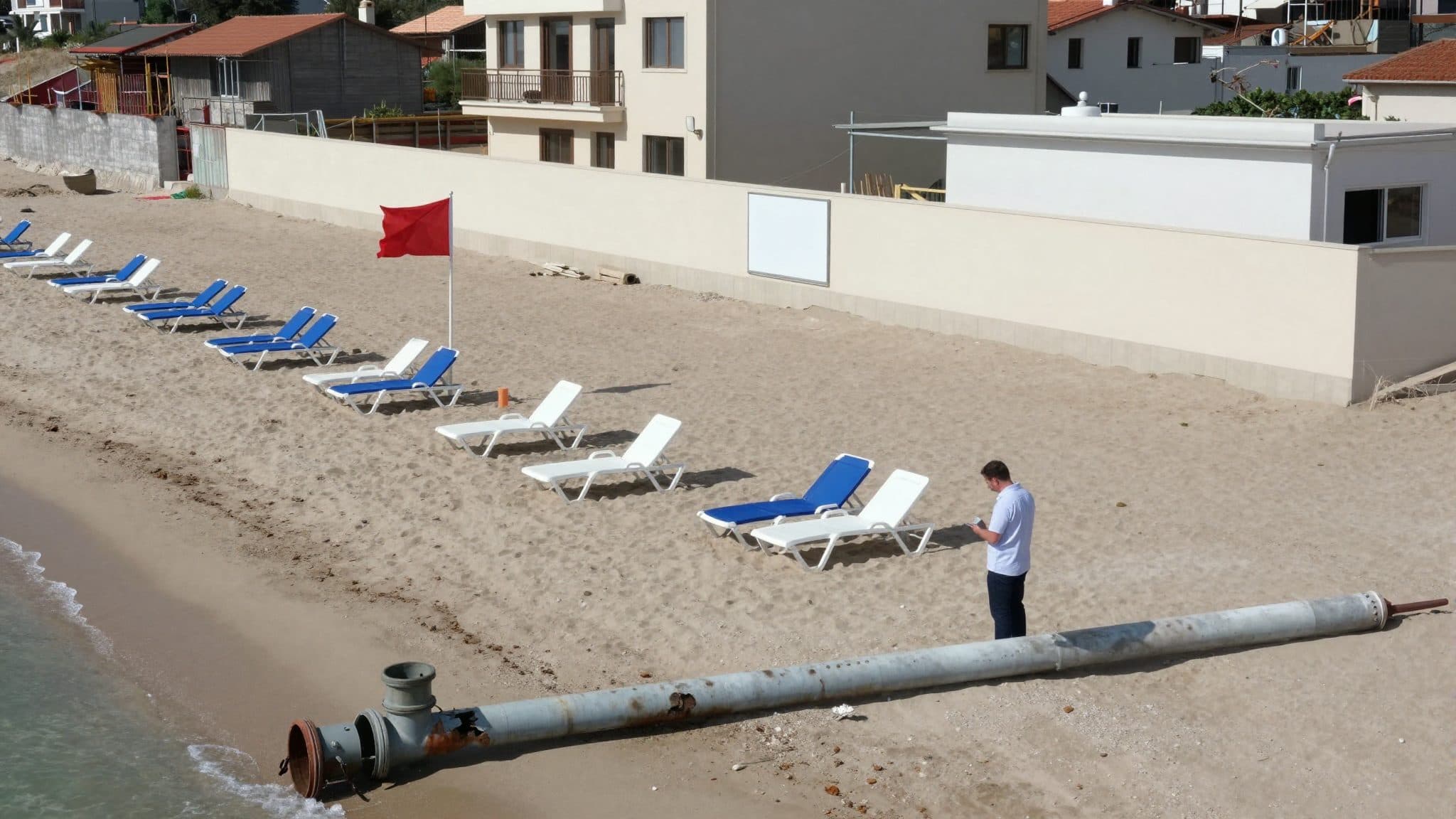Badeverbot an kroatischen Stränden nach Rohrbruch: Behörden zeigen sich unzufrieden mit Reparaturarbeiten