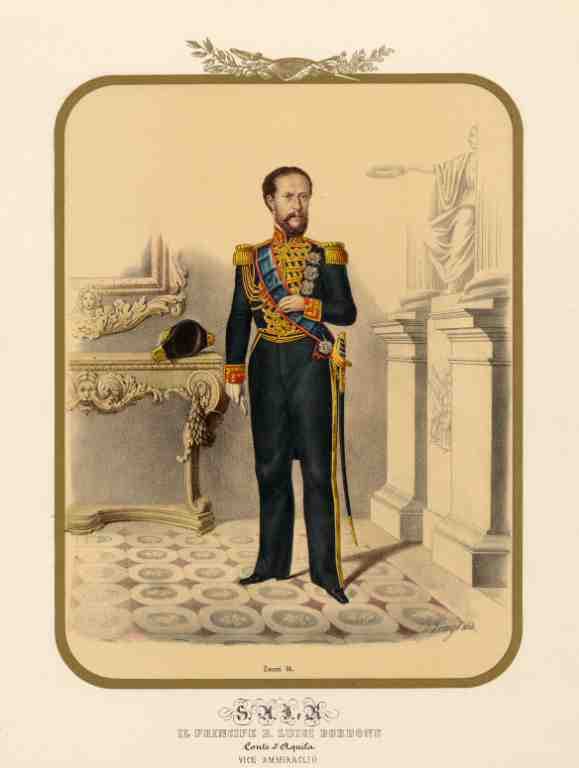 Vice ammiraglio Luigi di Borbone conte d'Aquila