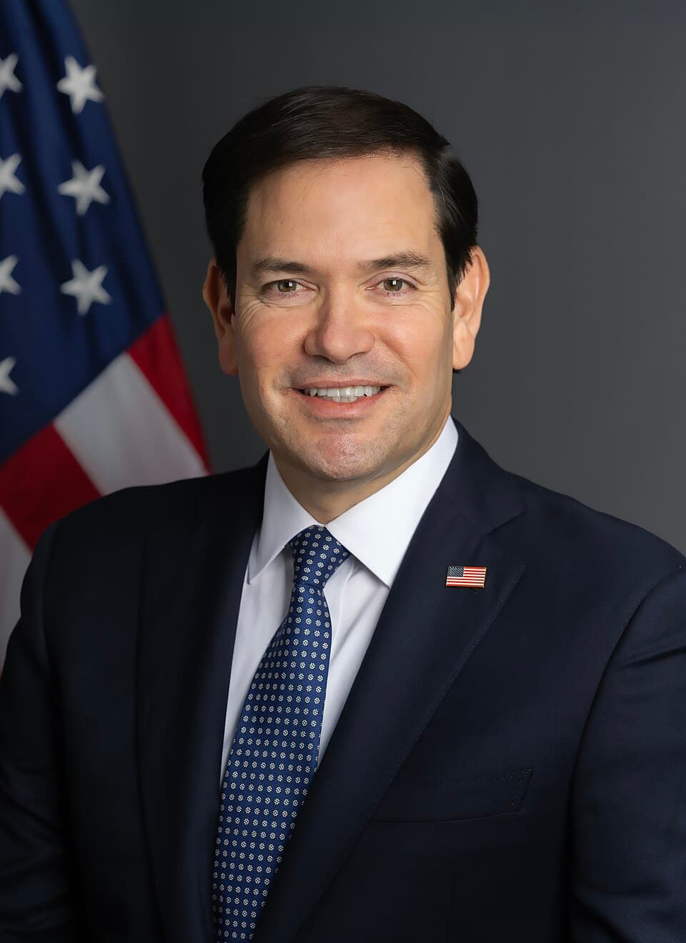 Official portrait of Secretary Marco Rubio