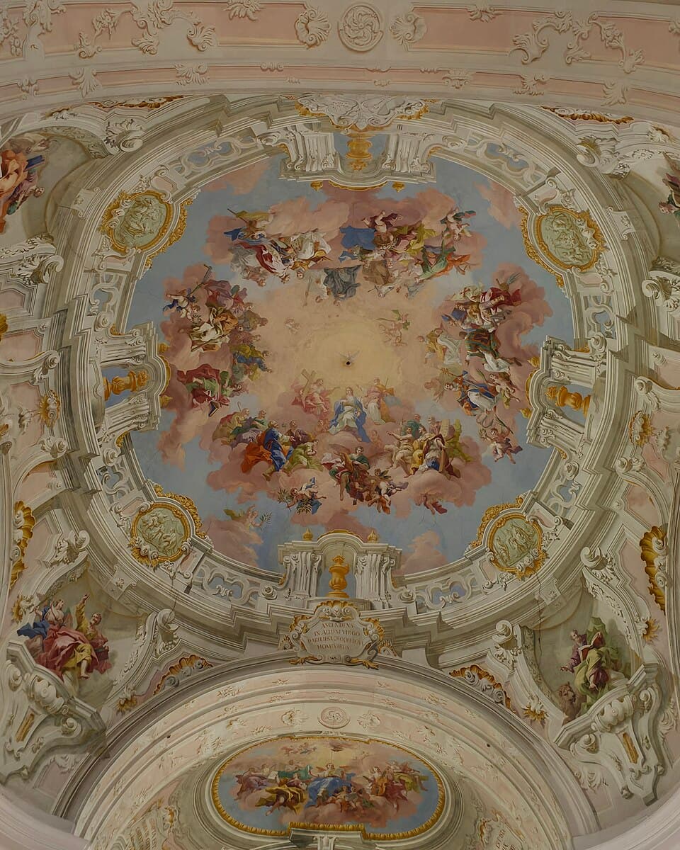 Die Fresken in der Stiftskirche Engelszell in Oberösterreich 03