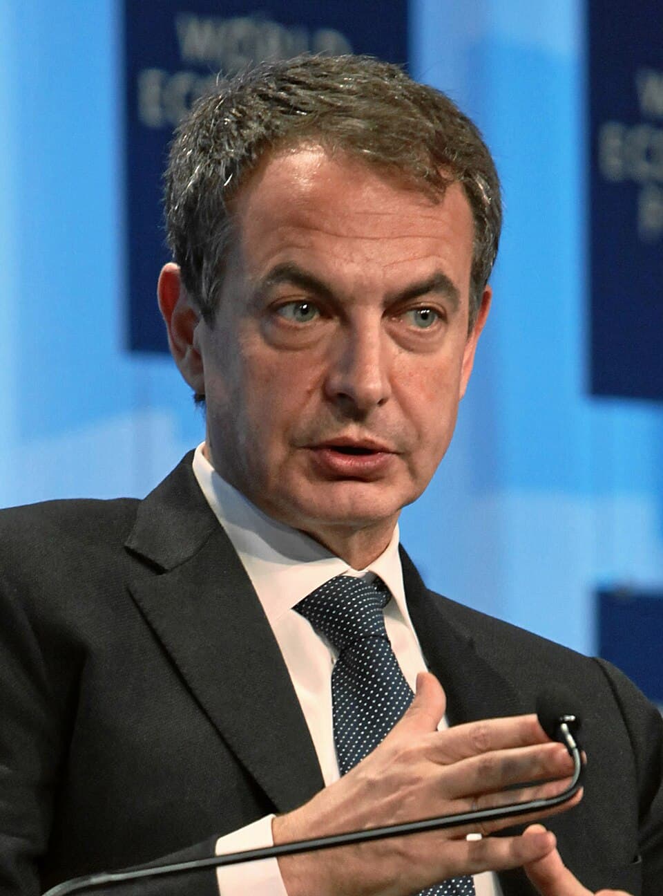 José Luis Rodríguez Zapatero en el Foro Económico Mundial (cropped) 2