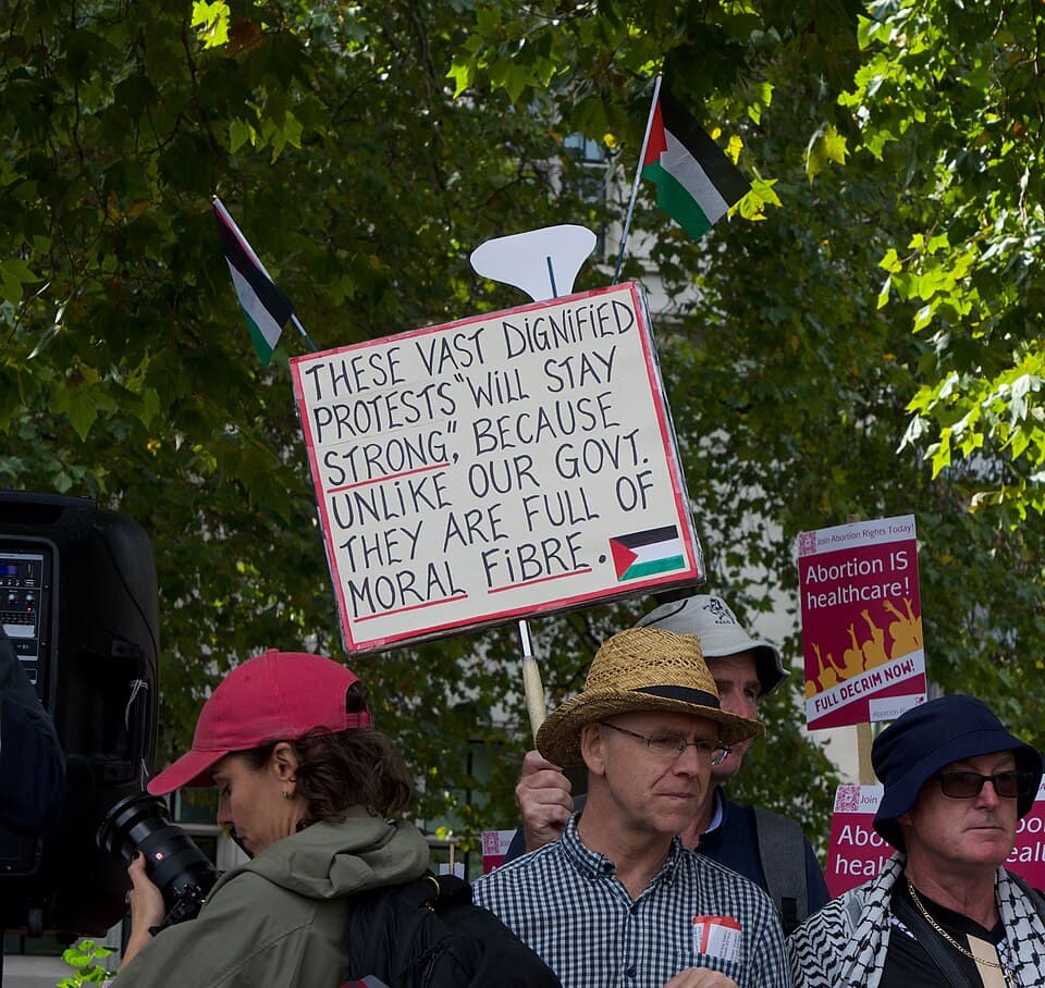 Palestine Action Protest, London, Saturday 6th September - 04