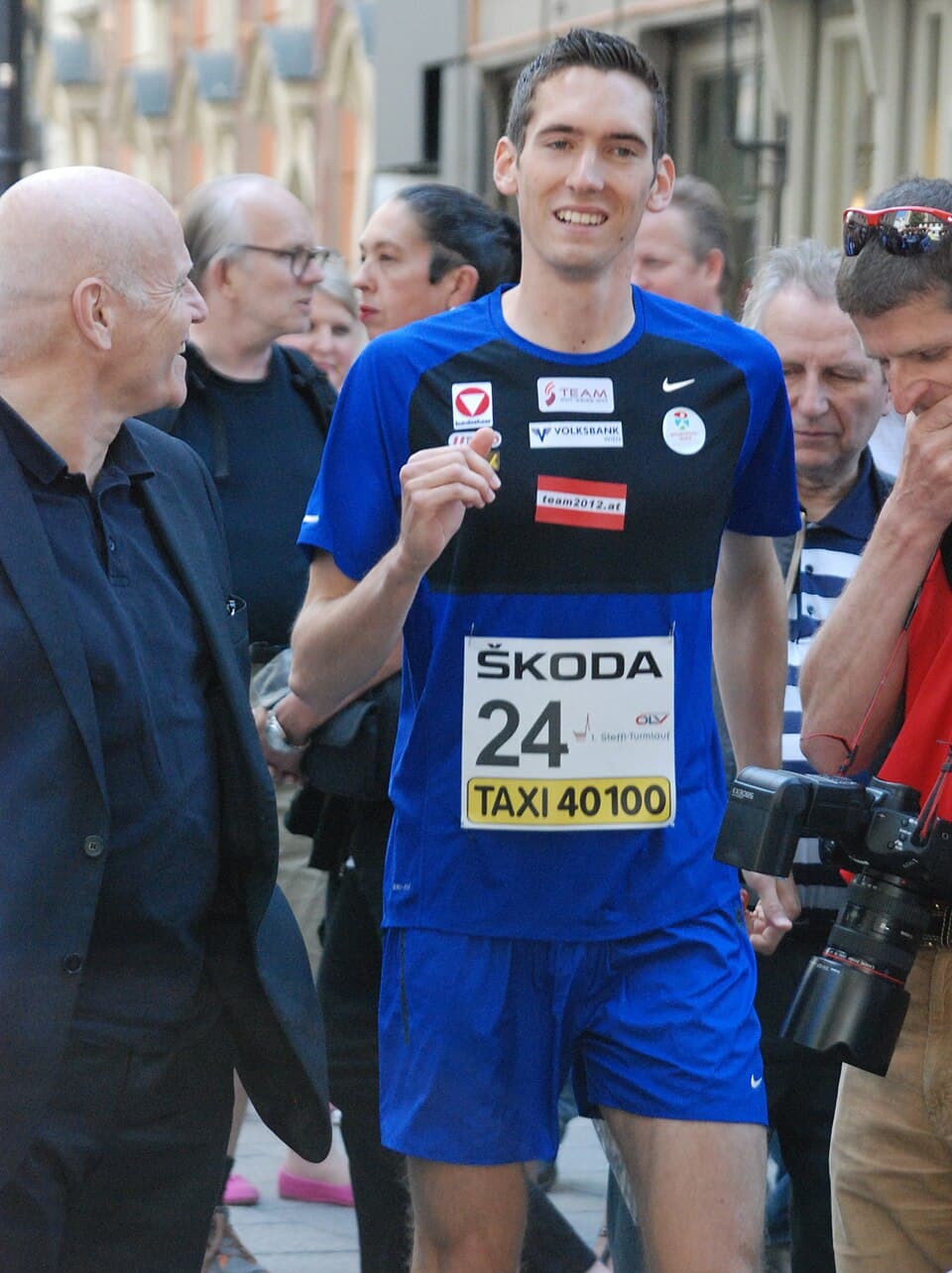 GuentherZ 2012-05-25 0225 Wien01 Stephansdom Erster Steffel-Turmlauf Andreas Vojta