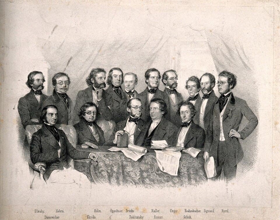 Johann Stadler - Professoren der Medizin-Fakultät der Universität Wien 1853