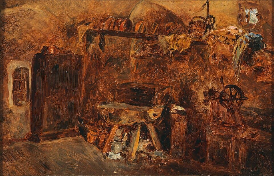 Anton Schrödl Ein Interieur Pinzgau Nr698